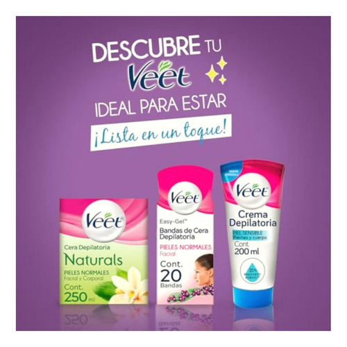 Veet Pure & Fresh Crema Depilatoria Piel Normal 100ml