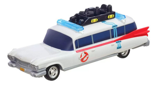 Miniatura Ecto-1 Ghostbuster 29cm Caça Fantasmas Hasbro Cor Branco