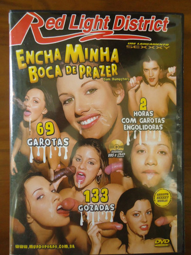 Dvd Pornô/erótico Original ´ Encha Minha Boca De Prazer ´