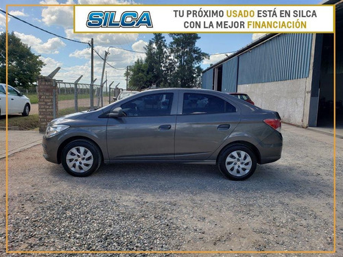 Chevrolet Prisma Lt 1.4 2015 Gris Oscuro 4 Puertas