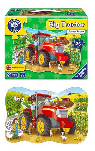 Puzzle Tractor Grande Orchard 25 Piezas Súper Oferta