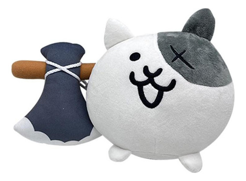 Peluche The Battle Cats De 33 Cm, Bonitos Y Suaves Muñec [s]