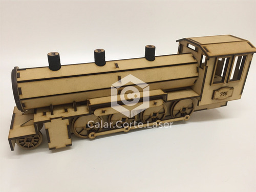 Rompecabeza Puzzle Tren 3d Maqueta Para Armar