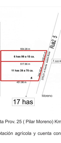 Imagen 3 de 3 de Venta Campo 170.000m2 En Villa Astolfi, Pilar