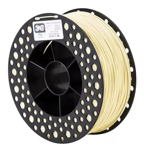 Filamento 3N3 PLA 1.75mm BRONCE 500grs