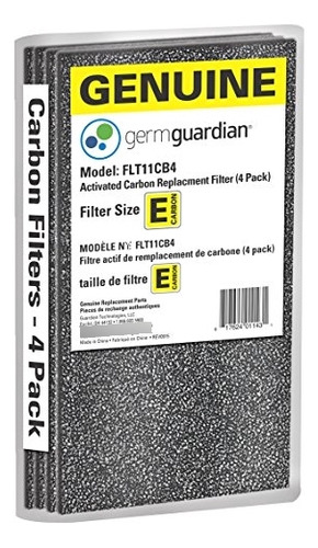 Purificador De Aire Germguardian Genuine Filtro De Carbón 4p