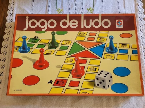 Jogo De Ludo Estrela - Anos 80