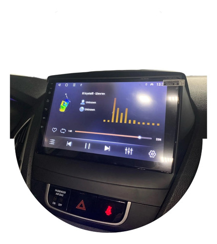 Autoestéreo Android 9' Tucson Ix35 10-15 2gb+32gb Ampli+gps