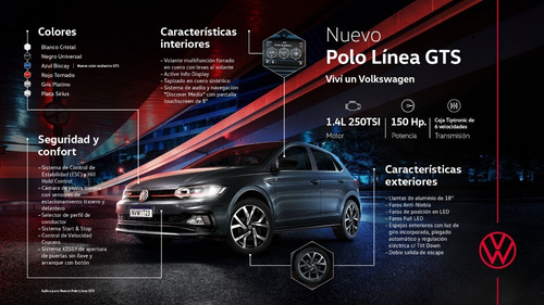 Volkswagen Polo Gts 2021 Entrega Inmediata!!! Cm