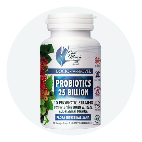 Probiotics25 Billion Coco March Importado Usa Mercado Libre