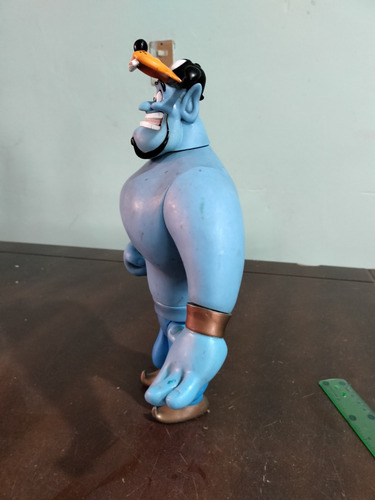 Figura De Acción Genio Aladdín Con Gorra De Goofy Vintage (Usado)