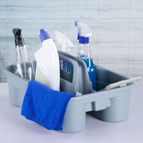 Organizador De Herramientas Canasta De Cesta Pequeño Gris
