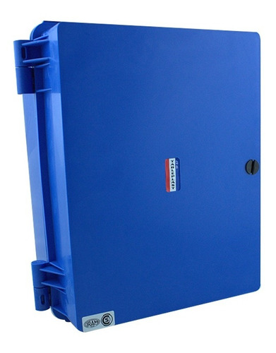 Gabinete Plastico Estanco Ip67 300x366x200mm Azul Tableplast