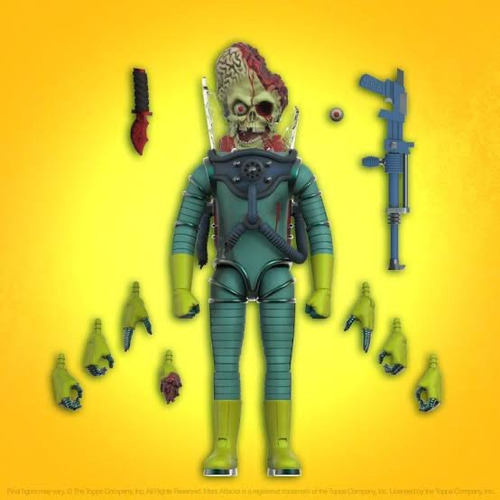Martian Smashing Marciano Mars Attack Super 7 Ultimates