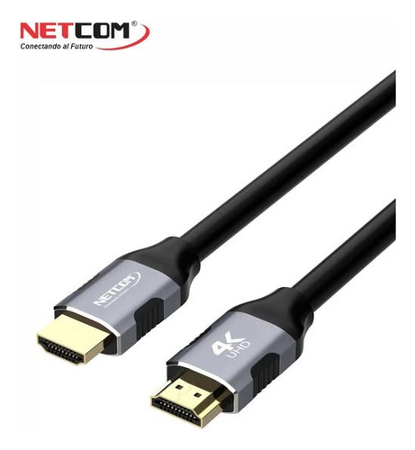 Cable Hdmi 2.0 Netcom Hdr Para Ps5/4 Vr Nintendo Xbox 18m