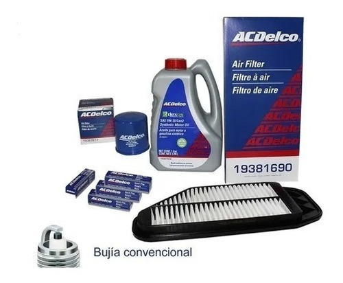 Kit De Afinacion 5w30 Sintetico Spark 1.2 2012-2017