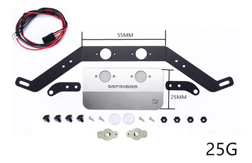 Placa Protectora De La Del Chasis Delantero Del Coche Rc