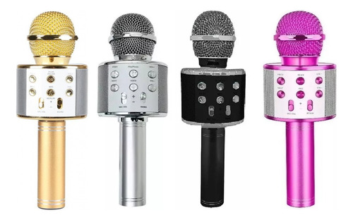 Microfono Inalambrico Karaoke Con Parlante 1 Año De Garantia