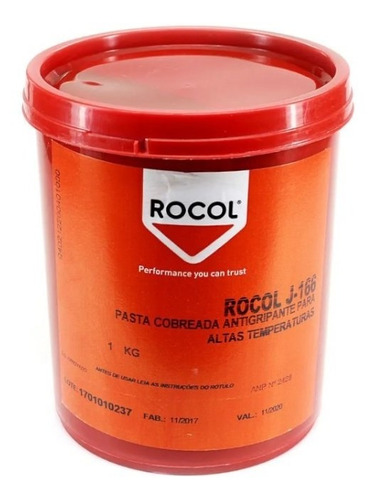 Graxa Cobreada 1kg J-166 Rocol