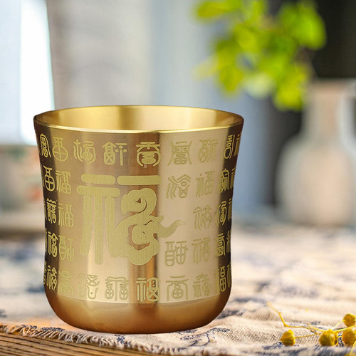 5 Taza De Té Taza De Té Vajilla Estilo Gran Personaje Fu