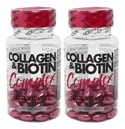 2 X Colageno + Biotina Complex - Unidad a $113900