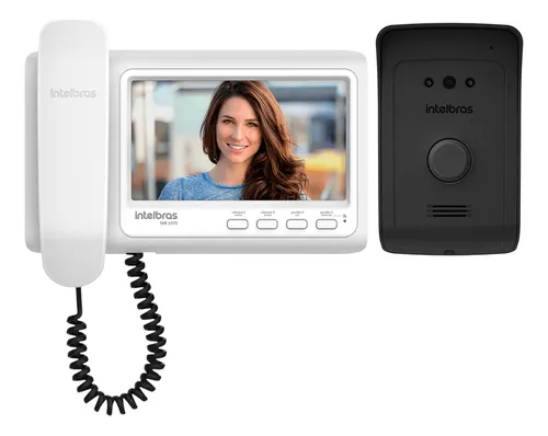 Vídeoporteiro Residencial Módulo Interno E Externo IVR 1070 HS Br...
