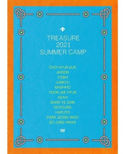 Treasure - Summer Camp 2021 Paquete Original Kpop Libro Dvd