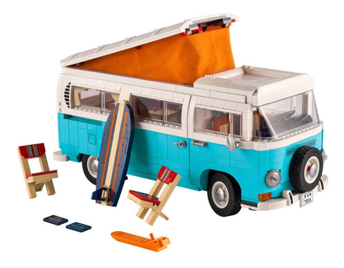 Bloques para armar Lego Icons Volkswagen T2 Camper Van 2207 piezas  en  caja