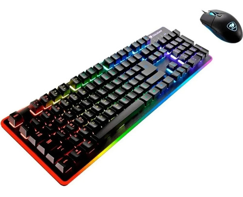 Kit Gamer Teclado Mouse Cougar Deathfire Ex Rgb Xbox One Ps4