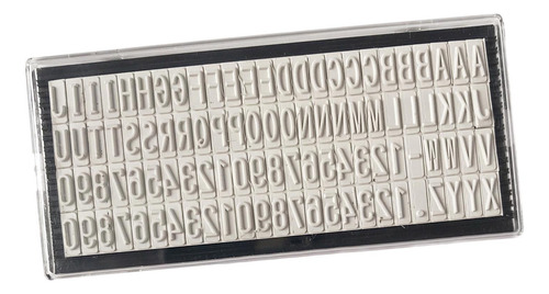 Juego De Sellos Autoentintados, Sello De Caracteres, 6,4 Mm