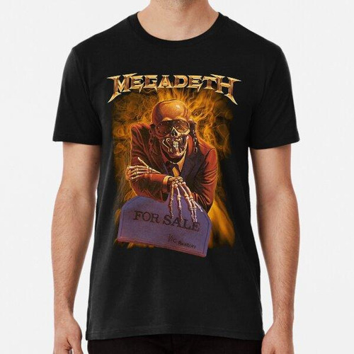 Remera Mega Death For Sale Mejor Logo Algodon Premium