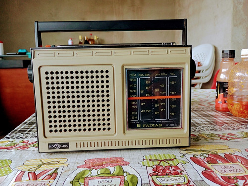Rádio Motorádio 6 Faixas Antigo Funcionando 