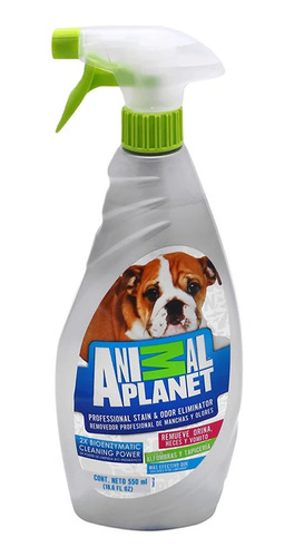 Animal Planet Removedor Profesional De Manchas Olores 550 Ml