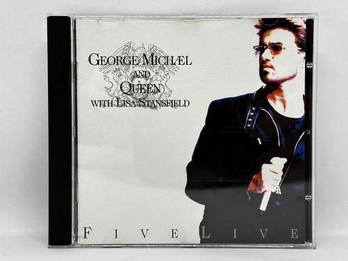 George Michael And Queen Five Live Cd Usado 