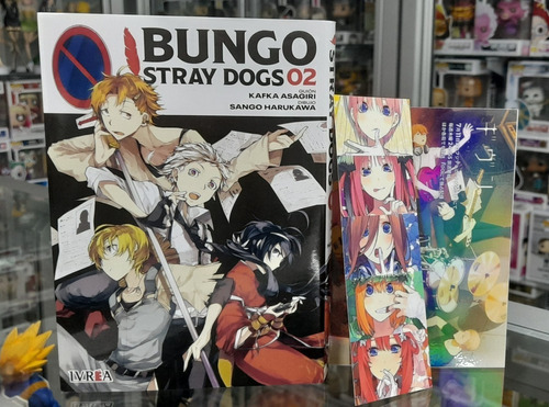 Manga Bungo Stray Dogs - Tomo 02 + Regalo - Ivrea Argentina