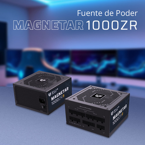 Fuente De Poder Magnetar 1000zr Atx 3.0 1000w Legend Negro