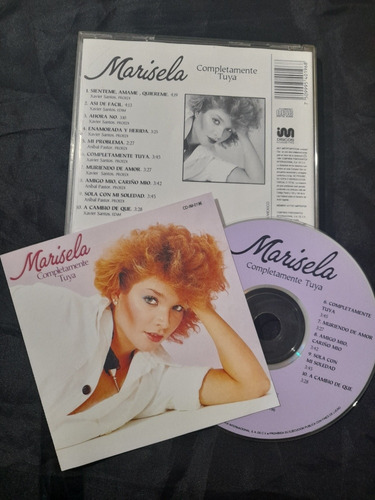 Marisela Cd Completamente Tuya Impecable Sin Marcas De Uso