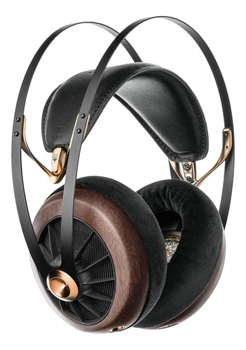 Meze Audio 109 Pro | Wired Wooden Open-back Headset For Audiophiles | Over-ear Headphones With Self Adjustable Headband