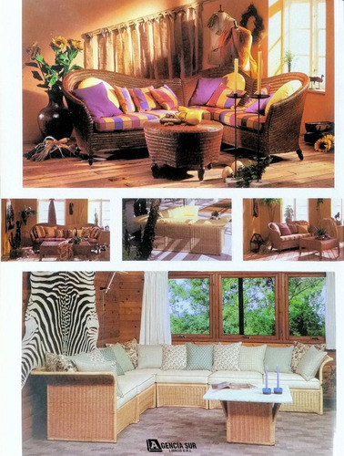 Muebles De Bambú, Rattan, Mimbre, Caña, Junco Y Fibras