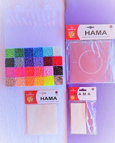 Pack Básico 8 2,6mm 23 Colores Hama/perler/artkal Beads