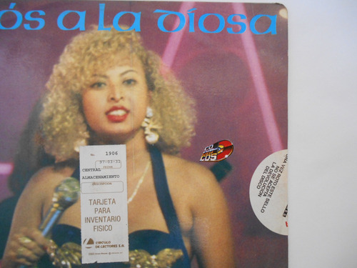 Patricia Teherán  Adiós A La Diosa Lp Vinilo Colombia 1995