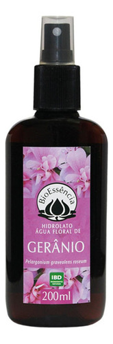 Hidrolato De Gerânio 200ml Água Floral Natural