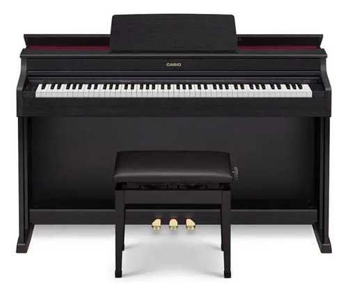 Piano Digital Casio Celviano Ap-470 Preto 88 Teclas + Fone