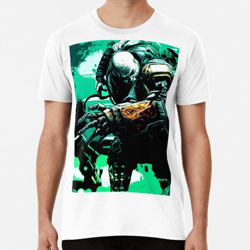 Remera Juego De Guerra Oscuro Cyborg Algodon Premium