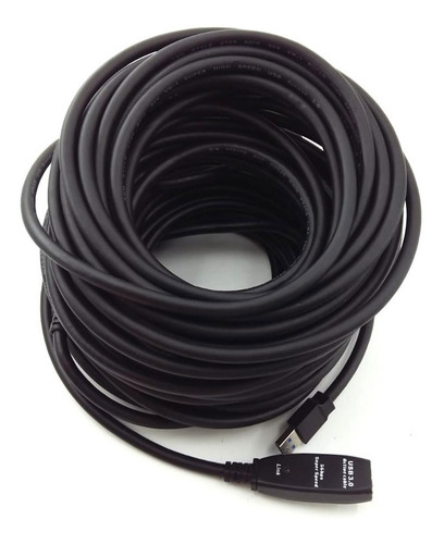 Imagem 3 de 5 de Extensor Usb 3.0 Ativo Repetidor A Macho X A Fêmea 30 Metros