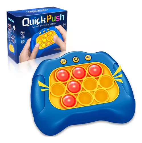 JOGO POP IT QUICK PUSH GAME CONSOLE, BOLHAS DE APERTAR, ANTI STRESS –  Pantech