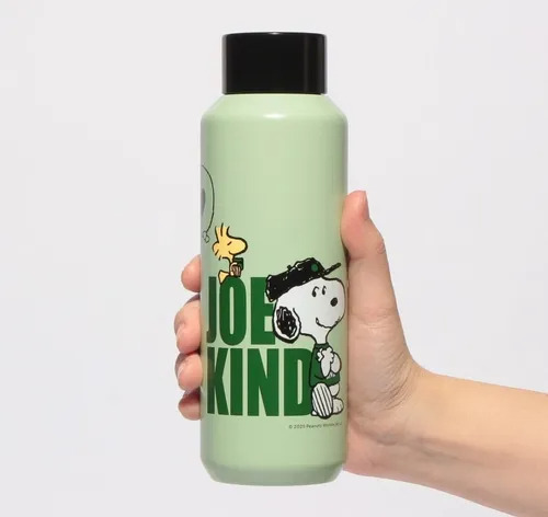 Termo Botella Starbucks X Snoopy Peanuts Verde Claro 473 Ml