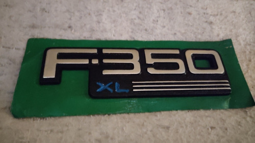 Emblema Ford Para Camión F350 Metal Sin Adhesivo