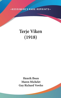 Libro Terje Viken (1918) - Ibsen, Henrik Johan