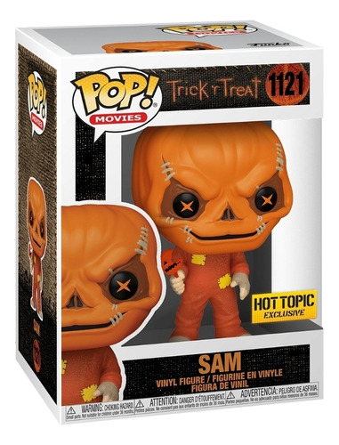 Funko Pop! Sam #1121 Hot Topic Trick Or Treat Y Origin